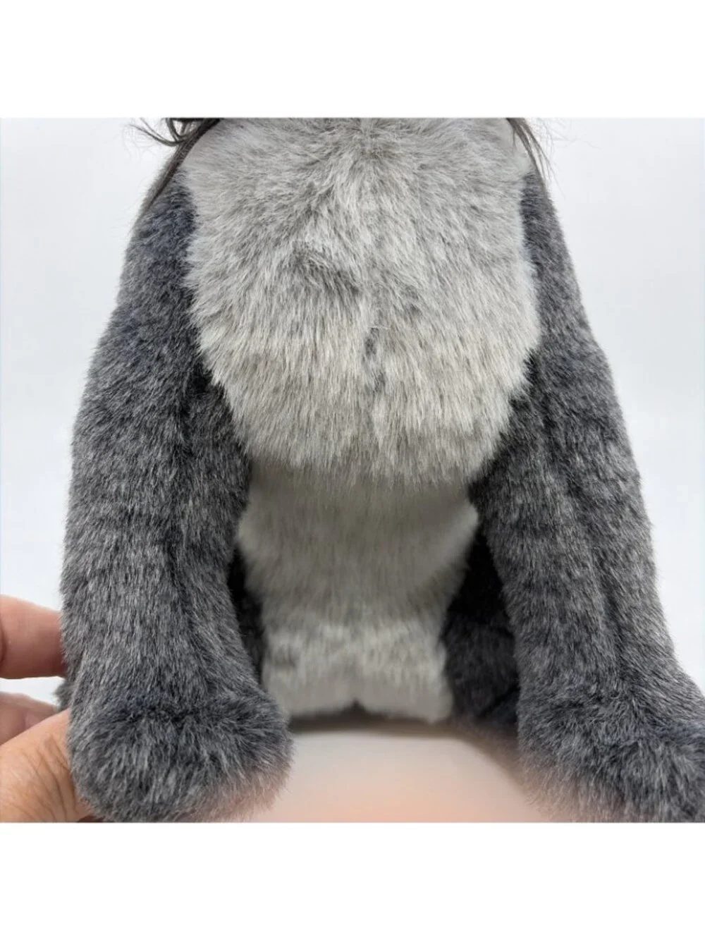 TY Max The Schnauzer Plush Dog 11” Gray White Retired 2000 w/ Original Tags